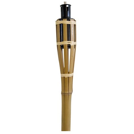 FAVORIT - Torche bambou avec réservoir - 1.2 m
