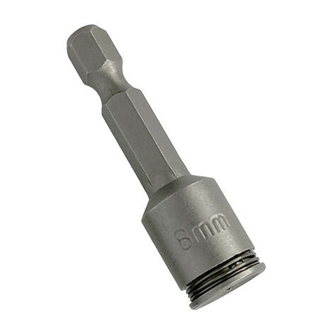 Faynot – Douille de vissage hexagonale 8mm – Longueur 45mm – Acier trempé pour vis à tête hexagonale – Compatible avec visseuses électriques