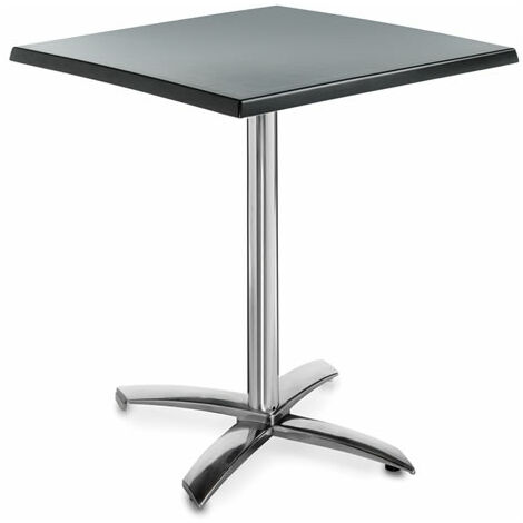 Faypone Flip Top Table - Square Space Saver Foldaway Square Table