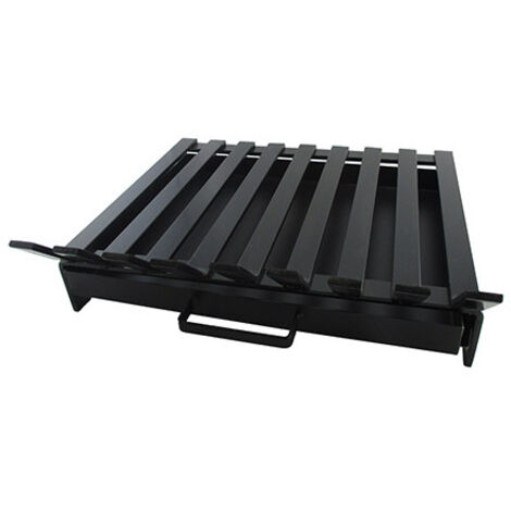 F.C. parrilla cajon d 500x400 mm , Parrilla modelo D  con cajón 38901Tamaño 500x450mmHierro forjado negro.