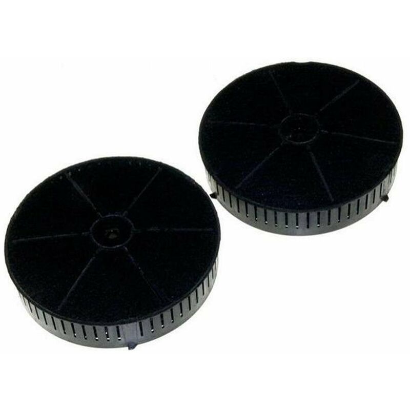 Lot de 2 filtres charbon T57 (260890-1772) (4055171138, 208352146603) Hotte WHIRLPOOL, ARISTON HOTPOINT, ELICA, ELECTROLUX, BAUKNECHT, INDESIT, AEG,