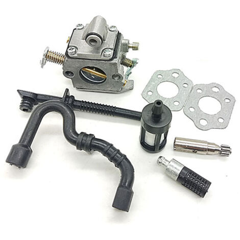 (F)Carburador para STIHL MS170 MS180 017 018, Carburador para STIHL MS170 MS180 017 018 Piezas de motosierra para cortadora de césped Carburador