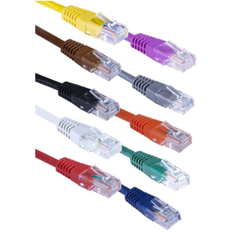 FCC5EBM-15M MCL-SAMA Cordon de brassage RJ4 (P) MCL Cordon de brassage RJ45 CAT 5e F/UTP - 15m Gris (P)