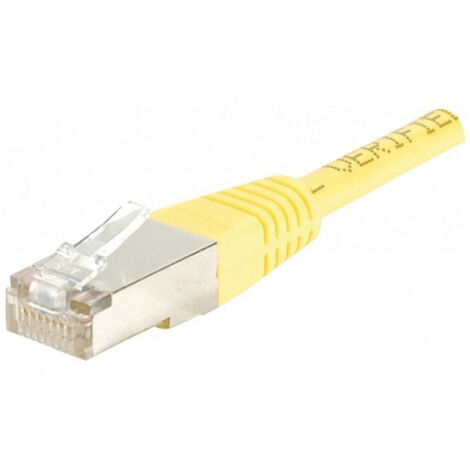 FCC6BM-2M/J MCL Cordon de brassage RJ45 CAT 6 (P) MCL Cordon de brassage RJ45 CAT 6 F/UTP - 2m Jaune (P)