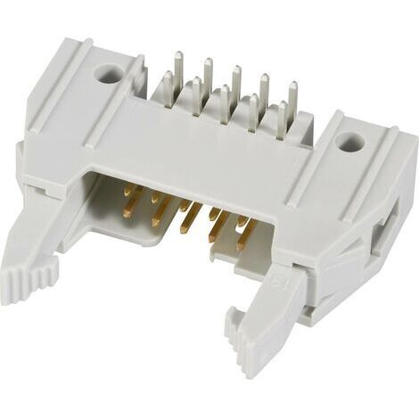 FCI 71922-110LF Connecteur fil à carte avec levier d'éjection long, serre-câble inclus Pas: 2.54 mm Nbr total de pôles: 10 Nbr de rangées: 2 1 pc W796801