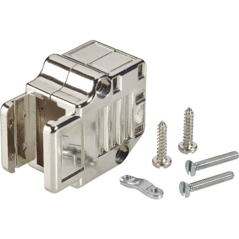 FCI D-SUB 863093C15MLF Guscio SUB-D Numero Poli (num): 15 Plastica metallizzata 90 ° Argento 1 pz.