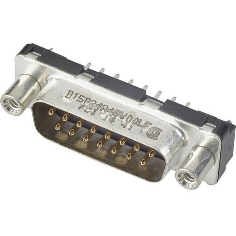 FCI D-SUB D37P24A4GV00LF Connettore maschio SUB-D 180 ° Numero Poli (num): 37 Da CS 1 pz.