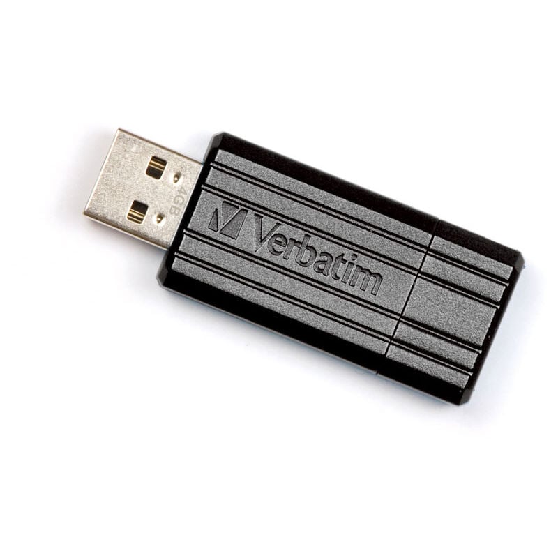 Verbatim - USB-Speicherstick PinStripe, 64GB