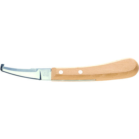 F.DICK coltello da zoccoli ECONOMICO (doppia faccia-lungo-stretto manico in legno di faggio acciaio al carbonio lama: 78 mm) 62479900