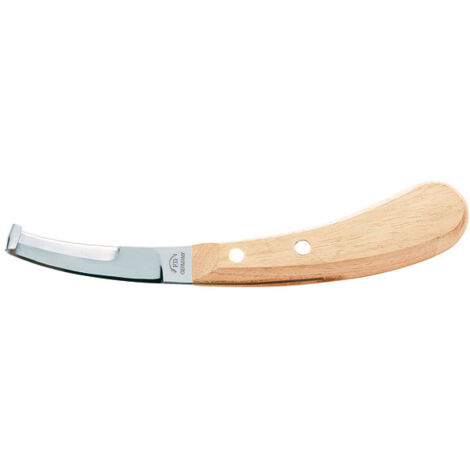 F.DICK Hufmesser ECONOMIC (Beidseitig-Lang-Schmal Buche Carbonstahl 78mm)