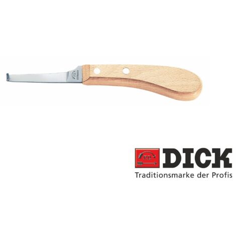 F.DICK Hufmesser ECONOMIC (Links-Lang-Schmal Buche Carbonstahl 78 mm)