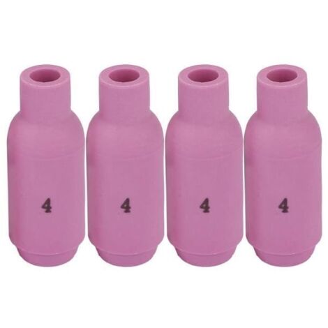 Fdit 10N47 10pcs Tasses de Buse 10N50-10N46  4-  8 pour TIG WP-17/18/26 Torche de Soudage(10N50 6.5mm)