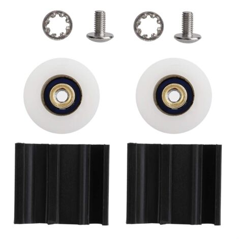 Fdit 22mm Gewächshaus-Türräder Hallen Türrad-Ersatzsätze