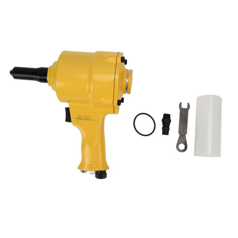 Fdit Aluminium ALLICAL PNEUMATIC Nietmaschine Luftnieter mit passenden Designs - Selbstreparatur - 1 x Luftnieter