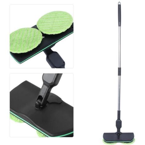 Fdit Balai électrique domestique Vadrouille à Plancher Électrique Sans Fil Balayeuse Rotative Rechargeable Outil de Nettoyage à