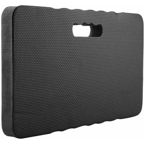 SOLEIL Fdit Knee Pads Garage Garden Kneeling Mat Kneeling Cushion Knee Protection for Gardening Baby Bath Yoga Praying and Training (Black)