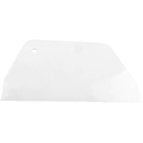 Fdit Large Multifunctional ABS Dough Scraper for Kitchen, Durable Dough Scraper for Baking, 7.6 x 5.0 Inches, Ideal for Cake Lovers