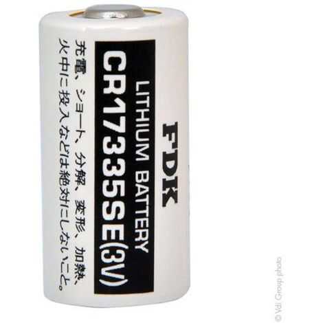 FDK - Pile lithium CR17335SE 2/3A 3V 1.8Ah