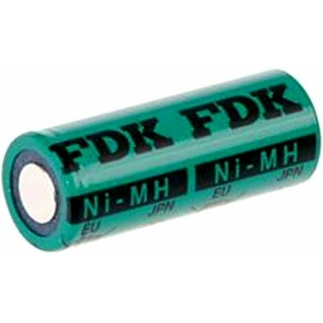 FDK / Sanyo Akku 1,2 V 1650mAh AA NiMh 14 mm x 50 mm Flattop