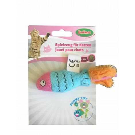 Chat Agitant Poissons RéAliste en Peluche Simulation ÉLectrique PoupéE  Poisson en Peluche Jouet Interactive Cadeaux Poissons