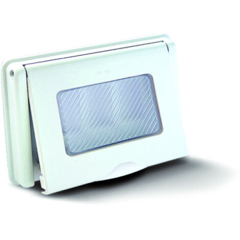 Placca Stagna Autoportante Bianca 3 Fori - FEB 2806WH-BIA Per Installazione Elettrica - Foto 4