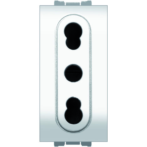 Feb Elettrica PRESA BIVALENTE DI SICUREZZA 2P+T  10-16A Col. Bianco 20.00 pz