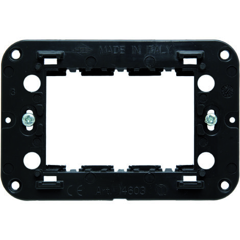 Feb Elettrica SUPPORTO 3 POSTI con viti