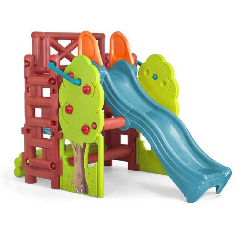 

Casa Infantil de Juego Tobogán Bosque (200 x 125 x 139 cm) - Feber