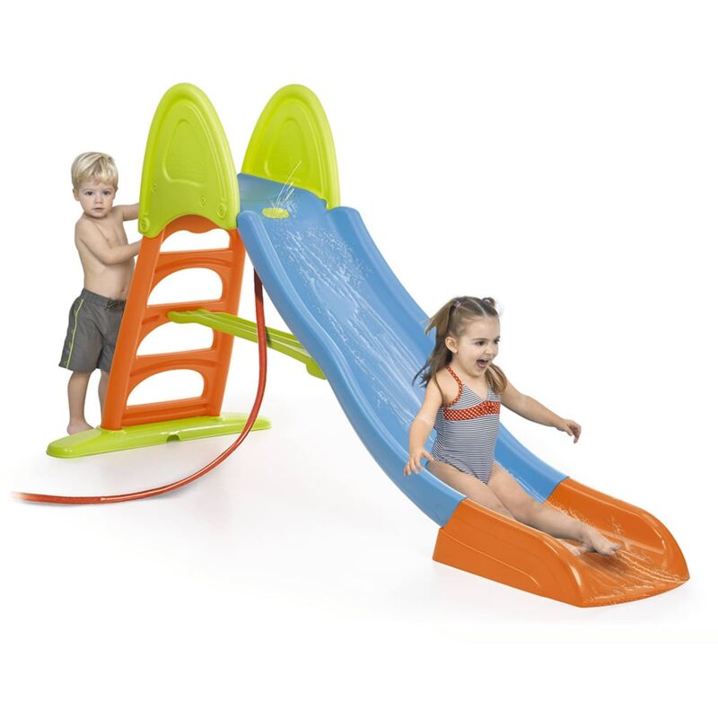 

Tobogán acuático de plástico para jardín Super Mega Slide - Feber