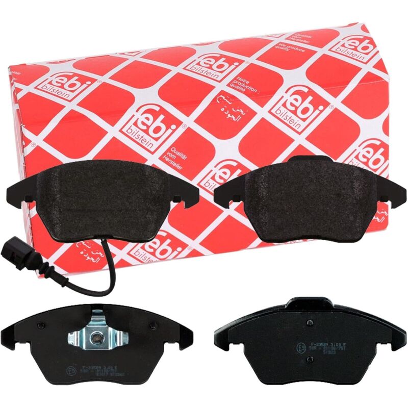 febi bilstein 16502 brake pad set, 1 piece