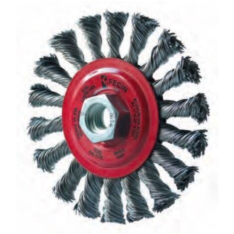 FECIN CEPILLO ALAMBRE ACERO PLANO TRENZADO 115M14