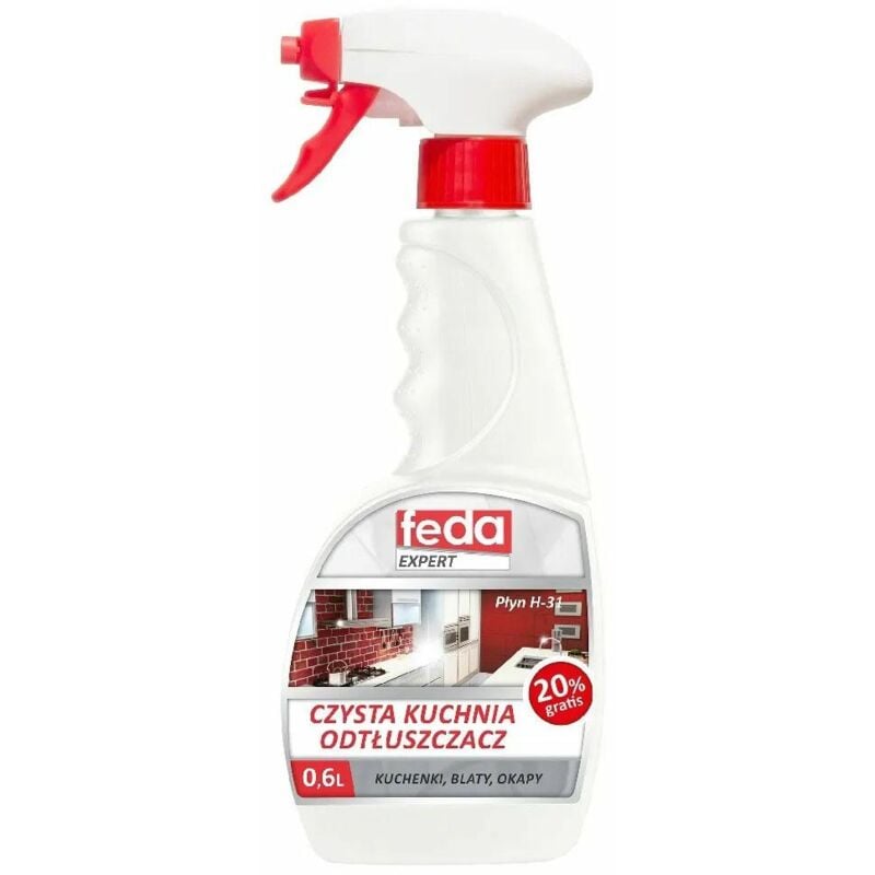 Feda płyn czysta kuchnia odtłuszczacz h-31 0,6l