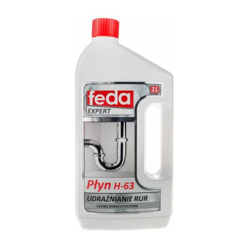 Feda płyn udrażnianie rur h-63 1.0l