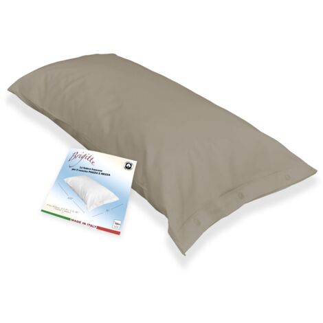 FEDERA BRIGITTE un Français carré et demi MESURE CLIC-CLAC cm. 50 X 120 Taupe
