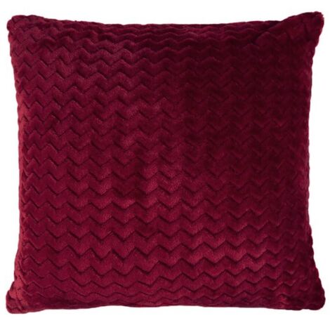 Federa decorativa ZIG-ZAG 40x40 (Minky Wave)