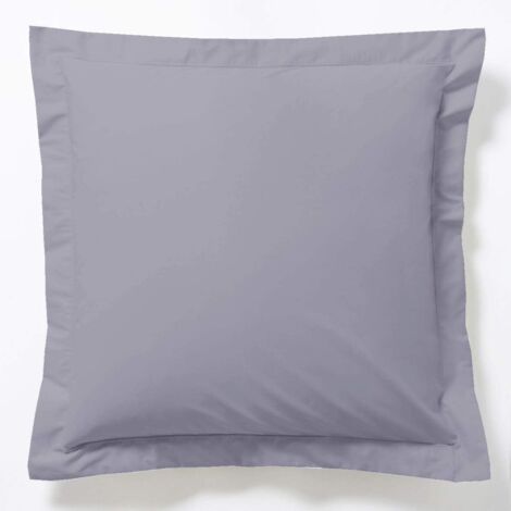 Federa grigia - 65x65cm - 100% cotone