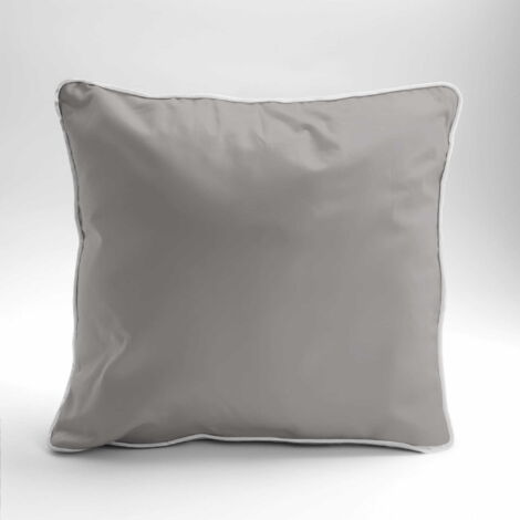 Federa in macatina di puro cotone 40x40 Beige