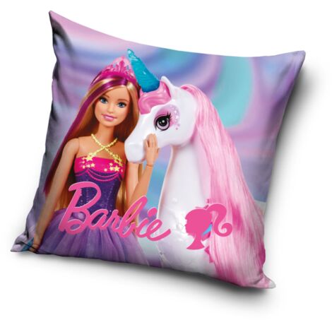 Federa in microfibra Barbie Unicorno 40x40