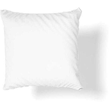 Federa in raso di cotone 40x40 bianco