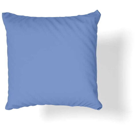 Federa in raso di cotone 40x40 blu navy