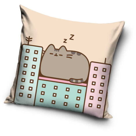 Federa per bambini 3D 40x40 PUSHEEN Gattino