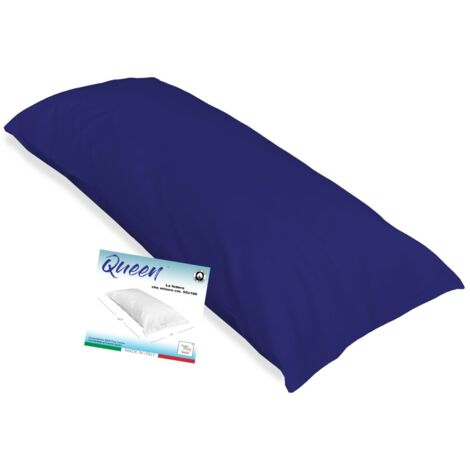 FEDERA QUEEN per cuscino letto Maxi Misura cm. 55 X 160 Blu