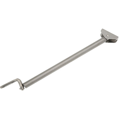 Federlukenstütze aus seewasserbeständigem Edelstahl – 26 cm, für Boote, Schiffe und Yachten, Edelstahl 304