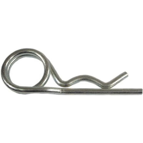 Federstecker doppelt 5x80 für Wellen 20-26mm, Edelstahl A4 - 10 Stück