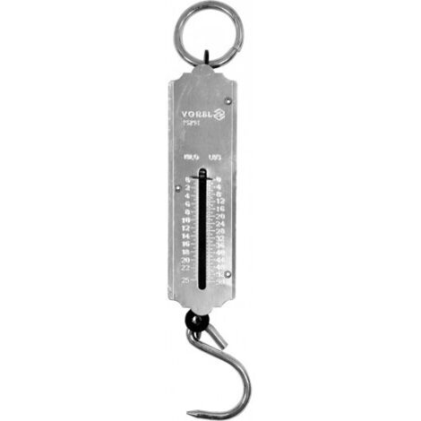 FEDERWAAGE TRAGFÄHIGKEIT 25 KG - W-15291