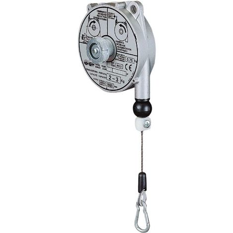 PLANETA Federzug Alu-Druckgussgehäuse Trgf. 2-4kg Seillänge 2,0m Seil-D. 2,0mm
