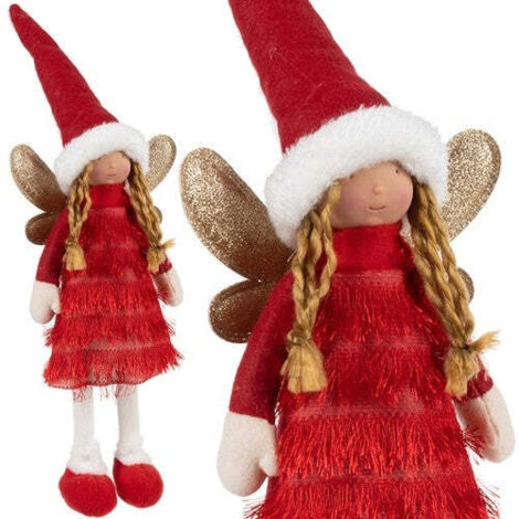 Fee - rote weihnachtsfigur ruhhy 22346