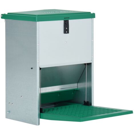 Feedomatic Automatic Poultry Feeder with Treadle 12 kg vidaXL