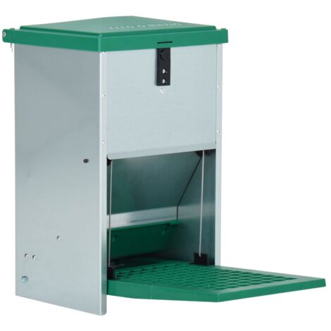 Feedomatic Automatic Poultry Feeder with Treadle 8 kg vidaXL
