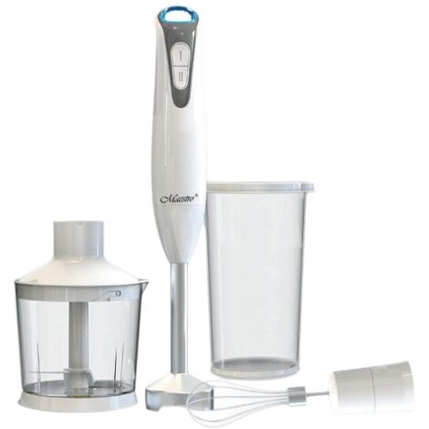 Feel-Maestro MR565 Blender da 1,5 L con Motore da 350 W, Frullatore a Vaso in Grigio